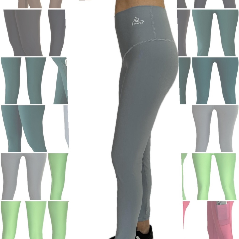 LEVWAY Leggings-NEW BRAND-Sportswear. Supplex material, Exercise - Picture 1 of 5